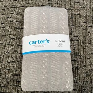 Carter’s Baby Girl Gray Tights 6-12 Months
